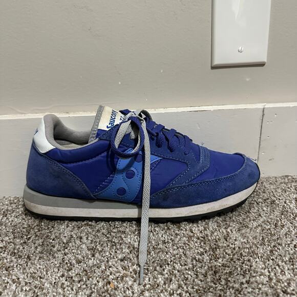 SAUCONY Men's Jazz Original Size 11 In Blue/Grey - Picture 4 of 11